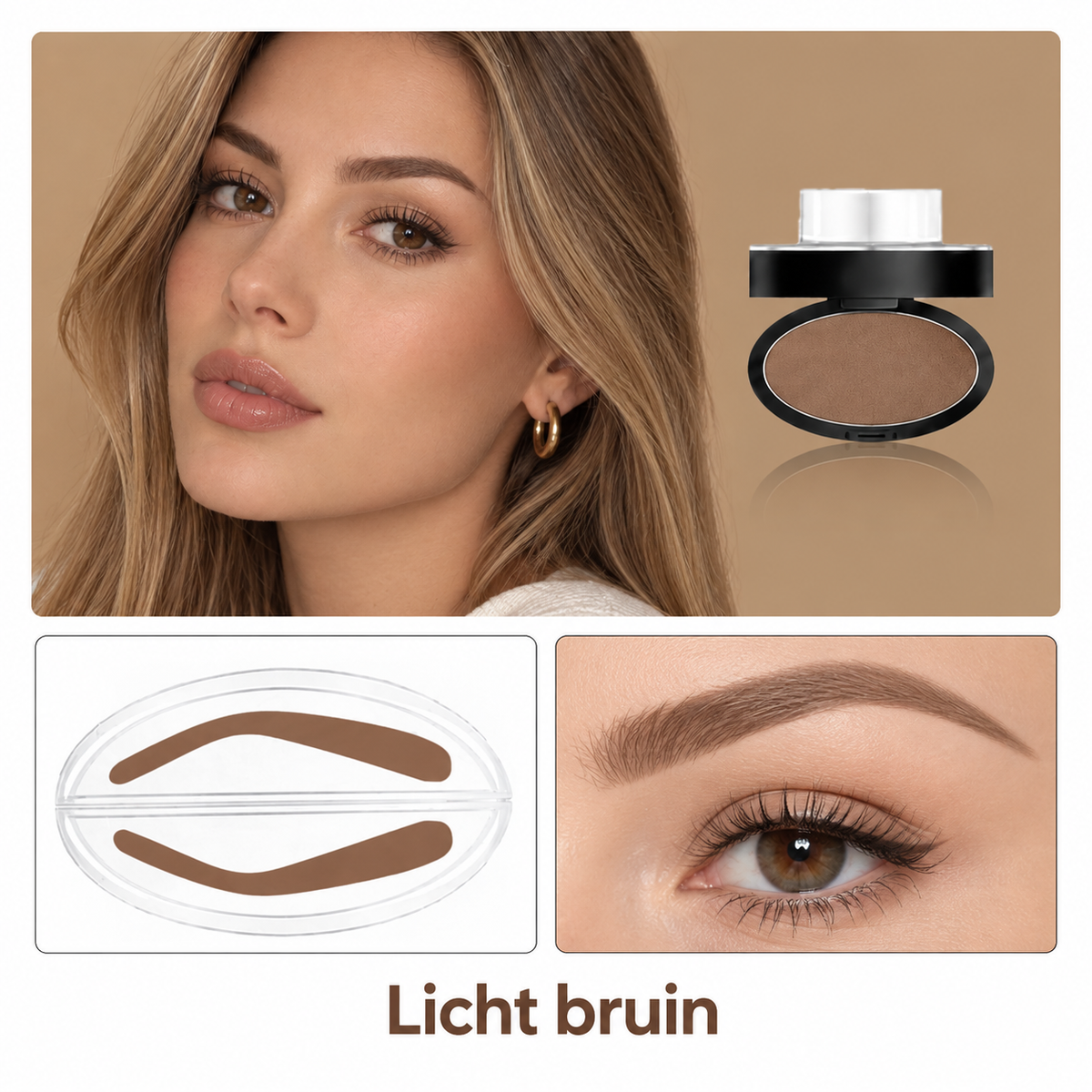 AnnaCosmetics™ Brow Stamp Kit – Mooie, natuurlijke wenkbrauwen in enkele seconden